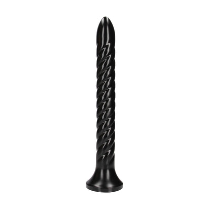 3-Wąż analny spiralny Ouch! 30 cm czarny-3