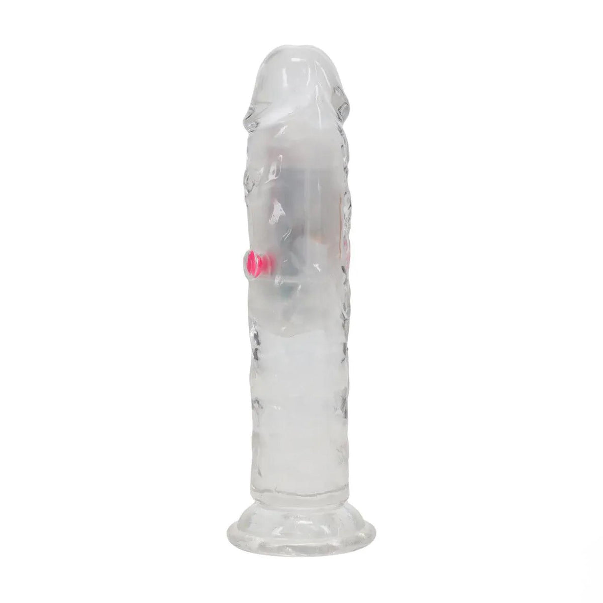 6-Wibrator LED RealRock przezroczysty TPE 16,5 cm-6