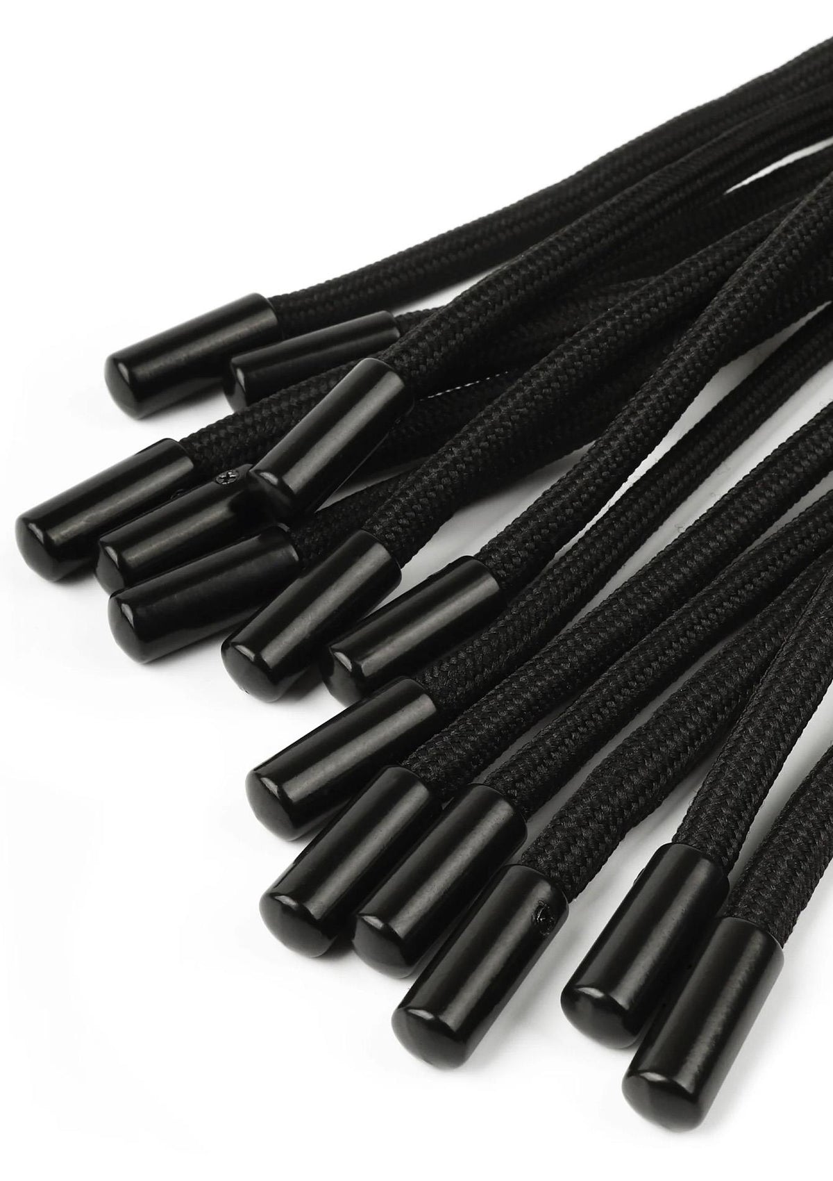 5-Flogger z węzłami Taboom czarny nylonowy-5