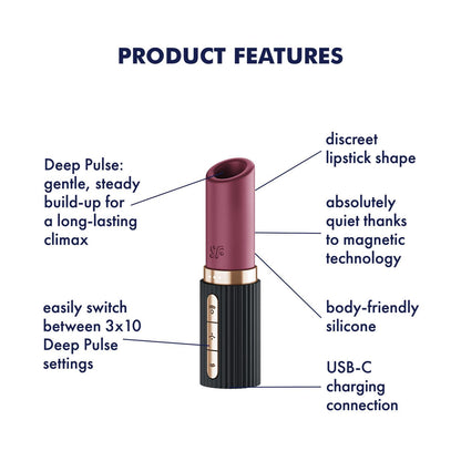 4-Stymulator łechtaczki Satisfyer Deep Kiss silikonowy USB-4