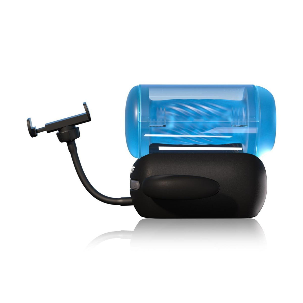 3-Masturbator automatyczny BLOWCAST Wingman Lite z wibracją USB-3