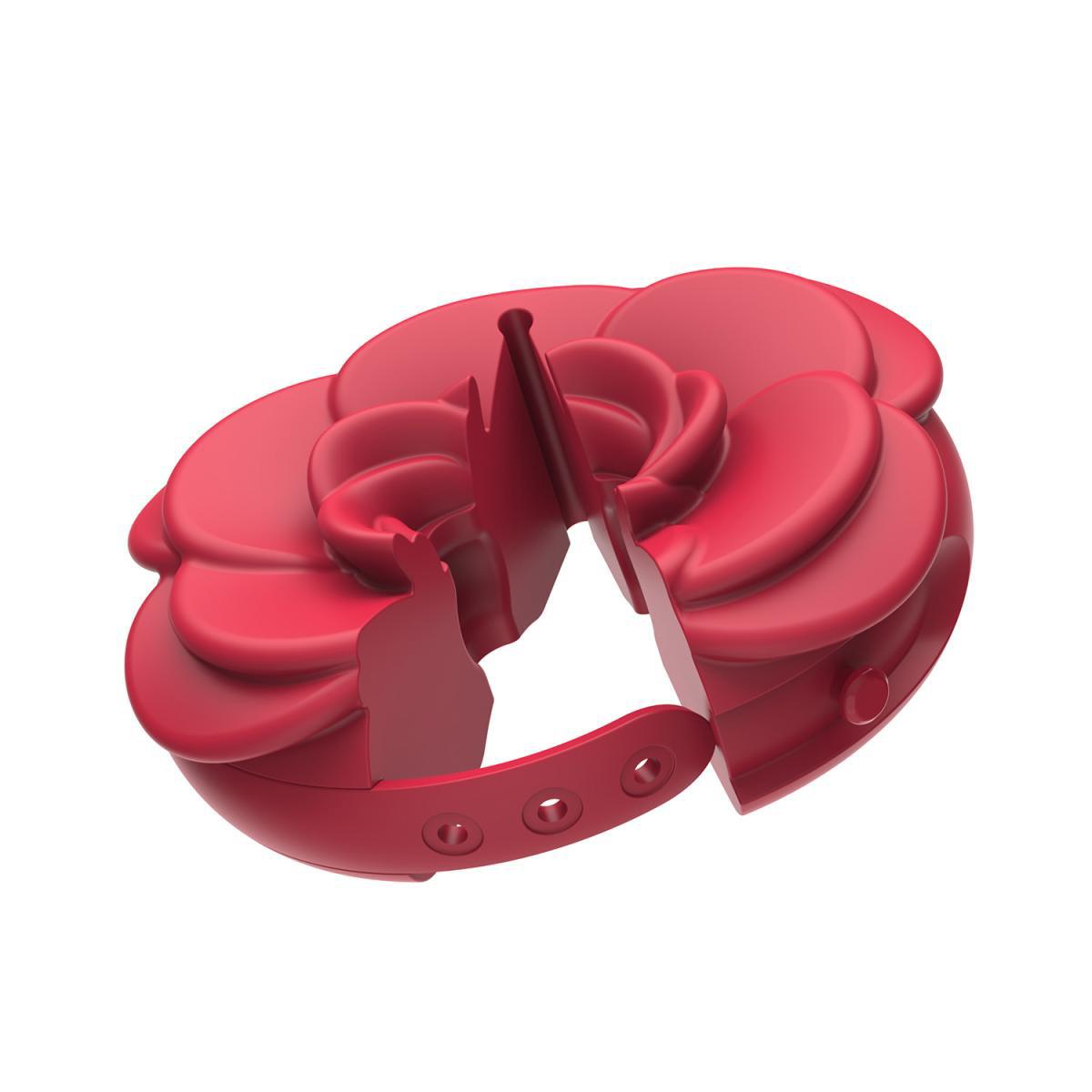 3-Teazers - Vibrating Nipple Clamps - Red-3