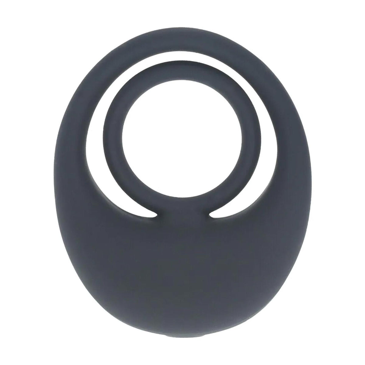 5-Pierścień erekcyjny wibrujący silikonowy Levelz Level 3 czarny 7,3 cm-5