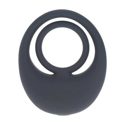 5-Pierścień erekcyjny wibrujący silikonowy Levelz Level 3 czarny 7,3 cm-5