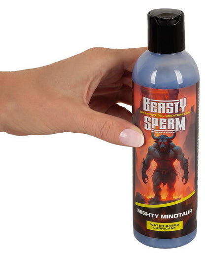 5-Lubrykant Beasty Cocks Sperm Mighty Minotaur szaro niebieski 250 ml-5