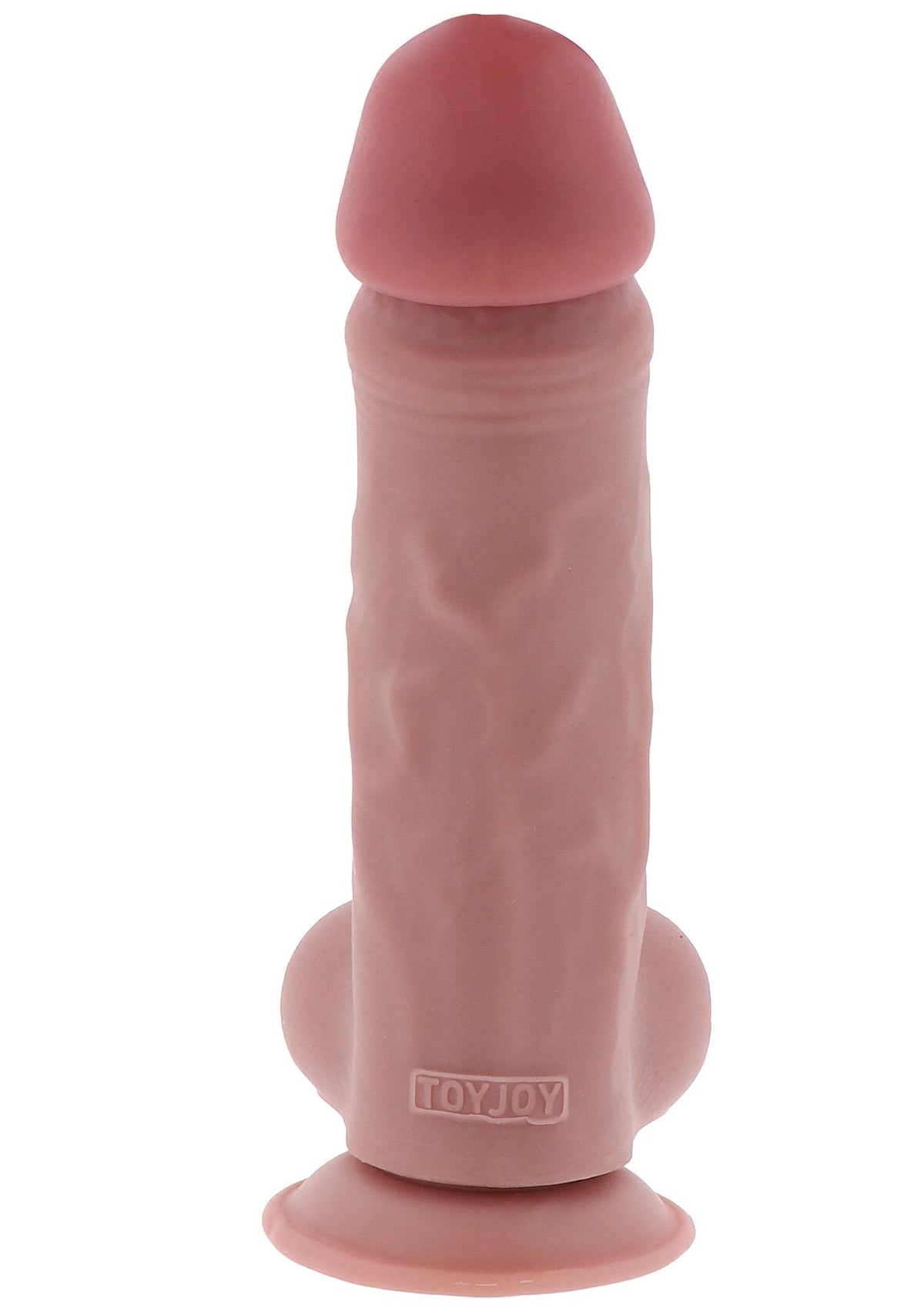 1-Realistyczne dildo dual density ToyJoy TPE 23 cm-1