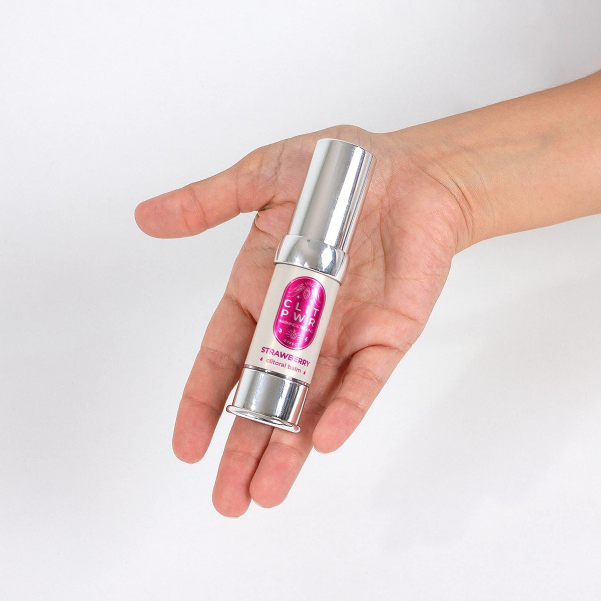 5-Balsam do łechtaczki stymulujący Secret Play Clit PWR truskawkowy 15 ml-5