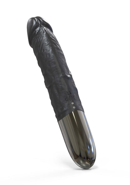 5-Wibrator analny Hidden Desire silikonowy 24,5 cm czarny 12 trybów-5