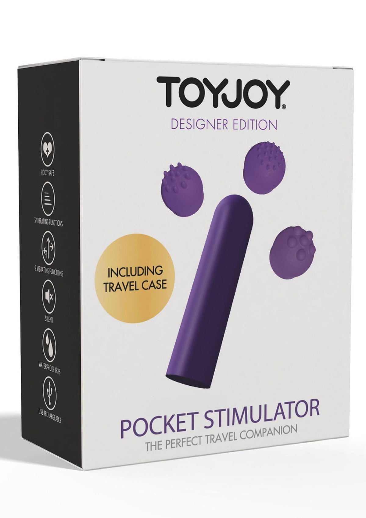 3-Wibrator kieszonkowy ToyJoy fioletowy 12 funkcji USB 6 cm-3
