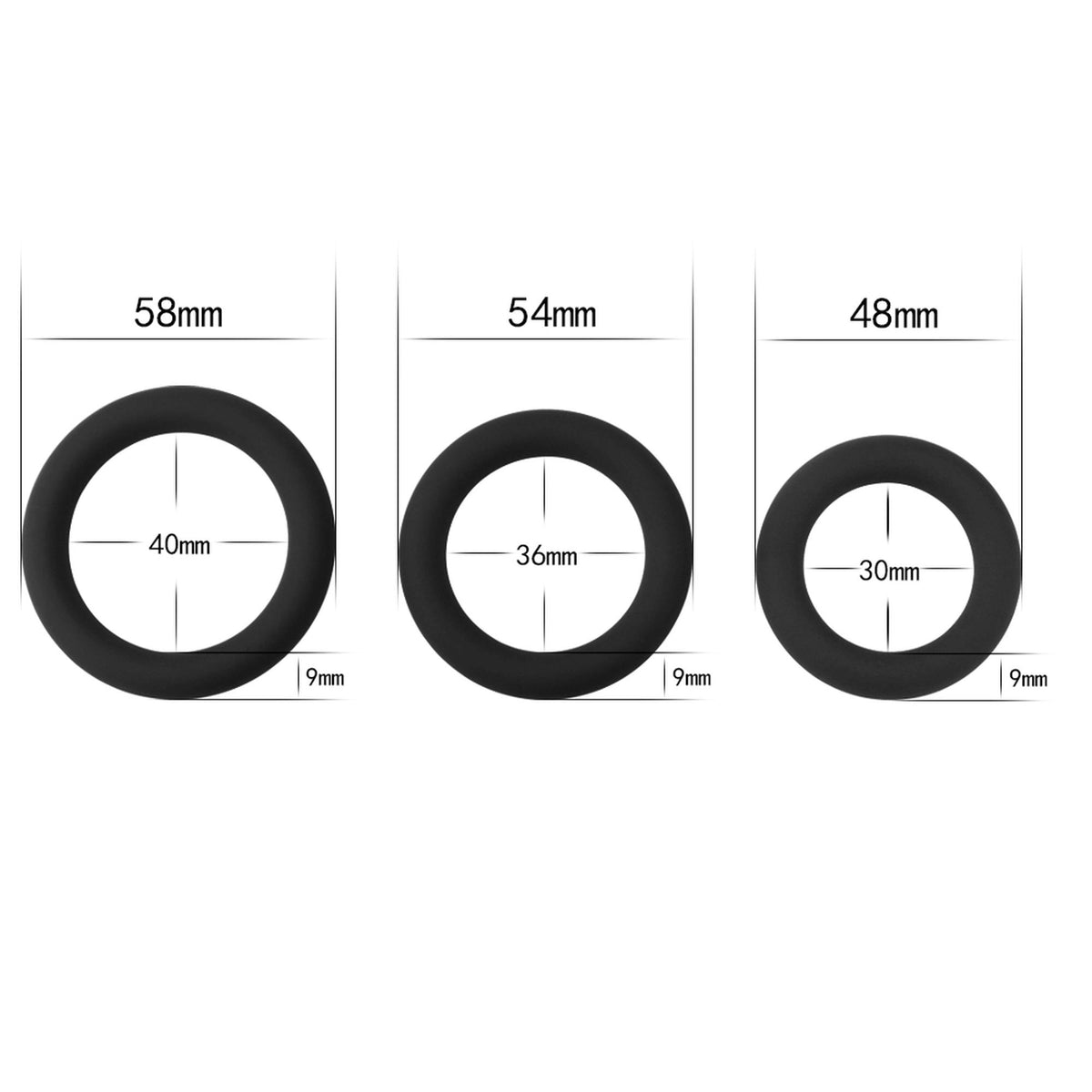4-Power Plus Soft Silicone Snug Ring-4