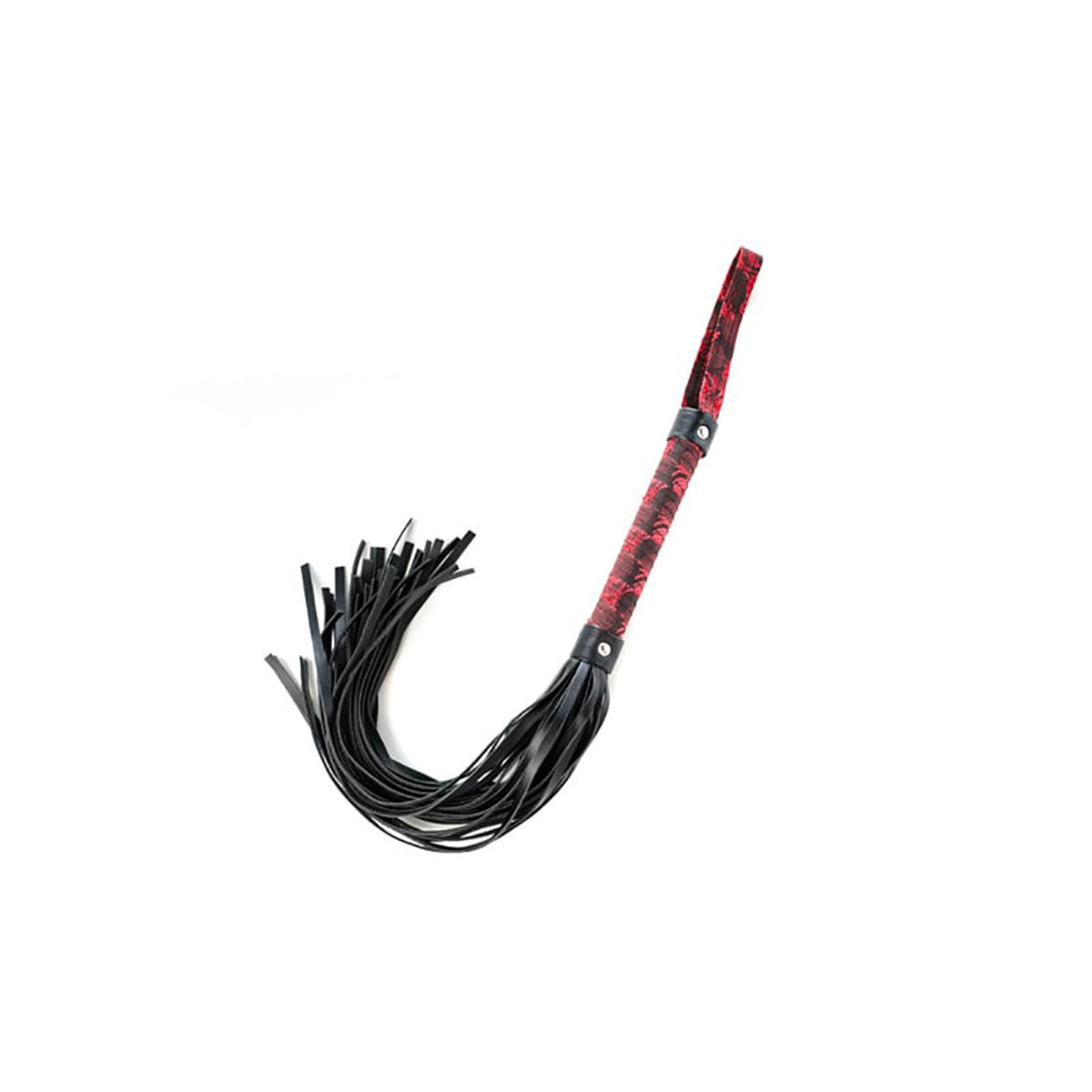 3-Flogger czerwony i czarny Fantasy 44 cm-3