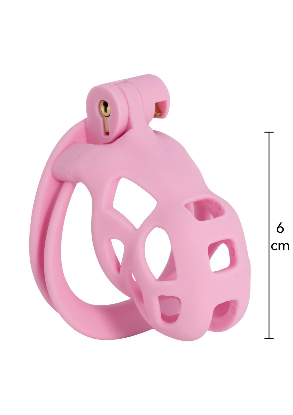 2-Klatka na penisa Penis Prison różowa 8 cm-2