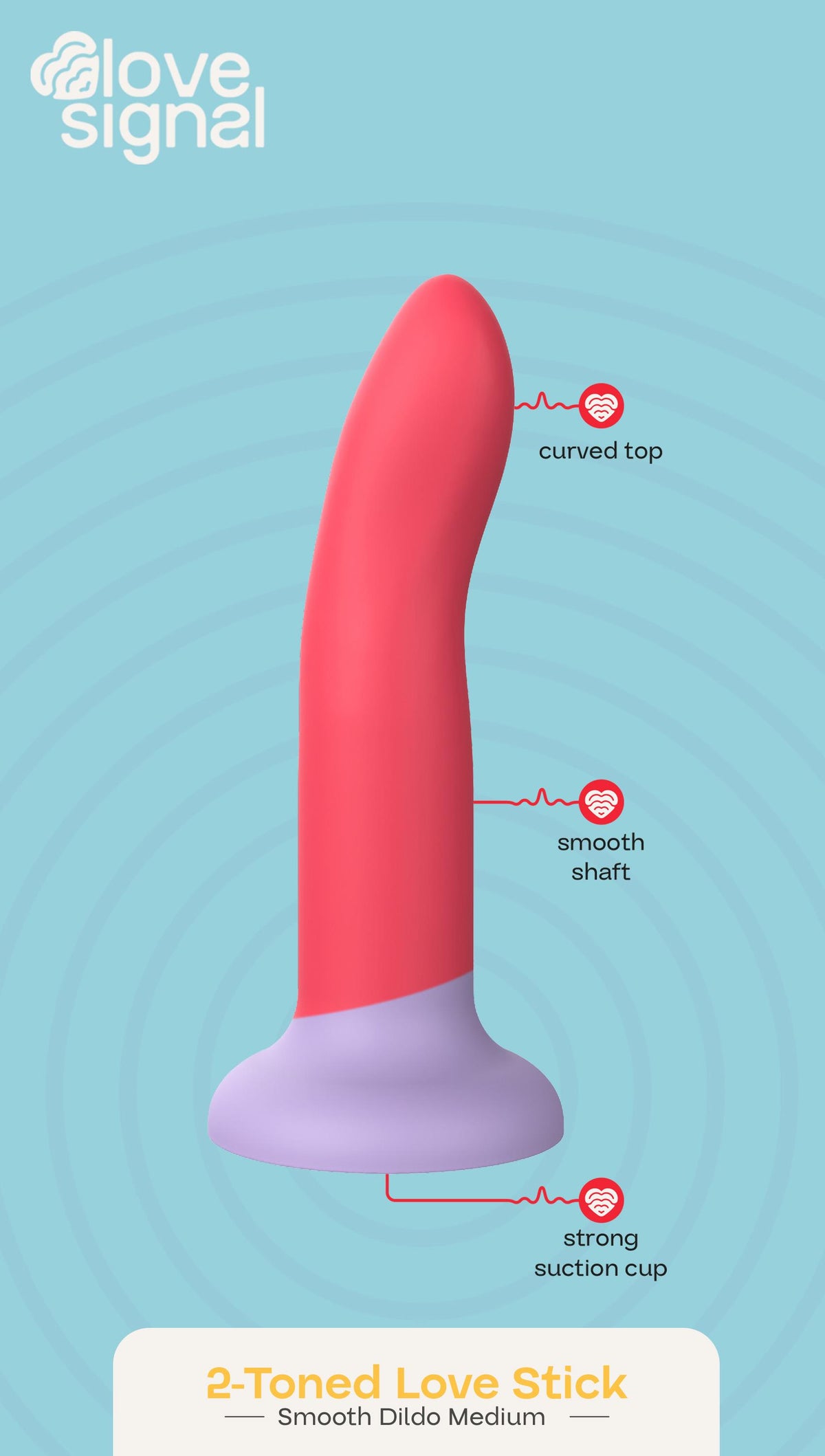 1-Realistyczne dildo silikonowe Dream Toys Love Stick Medium 17 cm-1