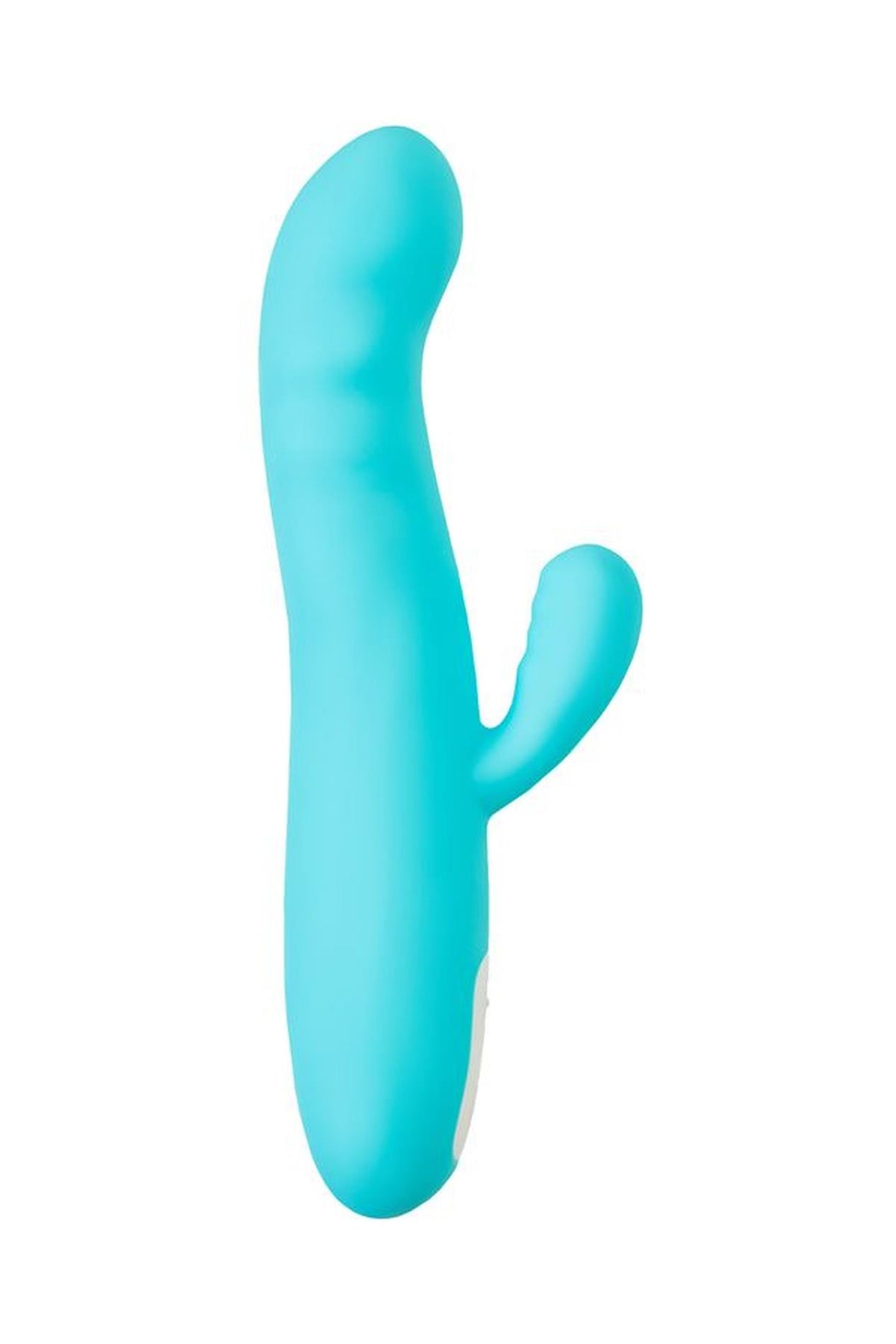 2-Wibrator króliczek rotacyjny JOS MERRY SWI niebieski silikonowy 20.7 cm USB-2