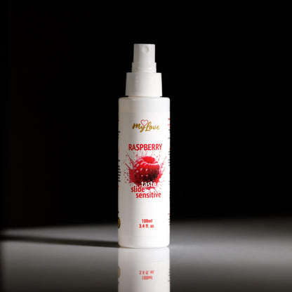 5-Żel intymny smakowy malinowy MyLove Taste Slide Sensitive 100 ml-5