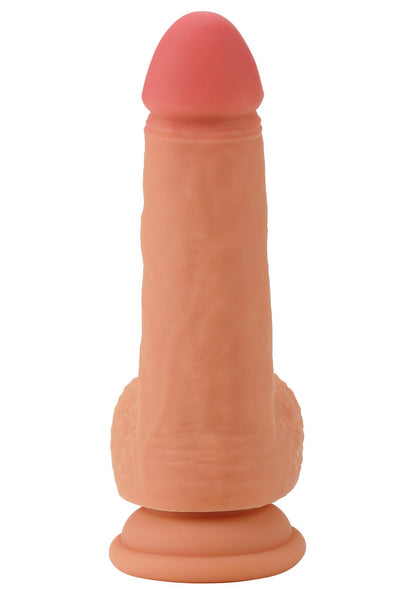 2-Dildo realistyczne z płynnego silikonu Hidden Desire 20 cm-2
