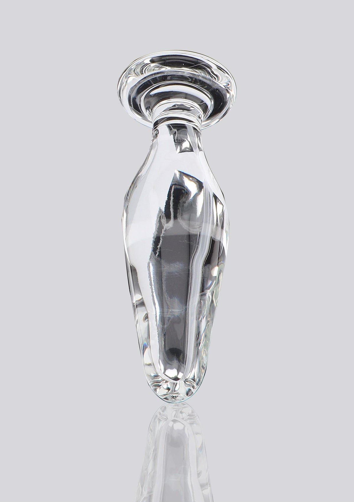 3-Korek analny szklany Star Sparkler ToyJoy przezroczysty 12 cm-3