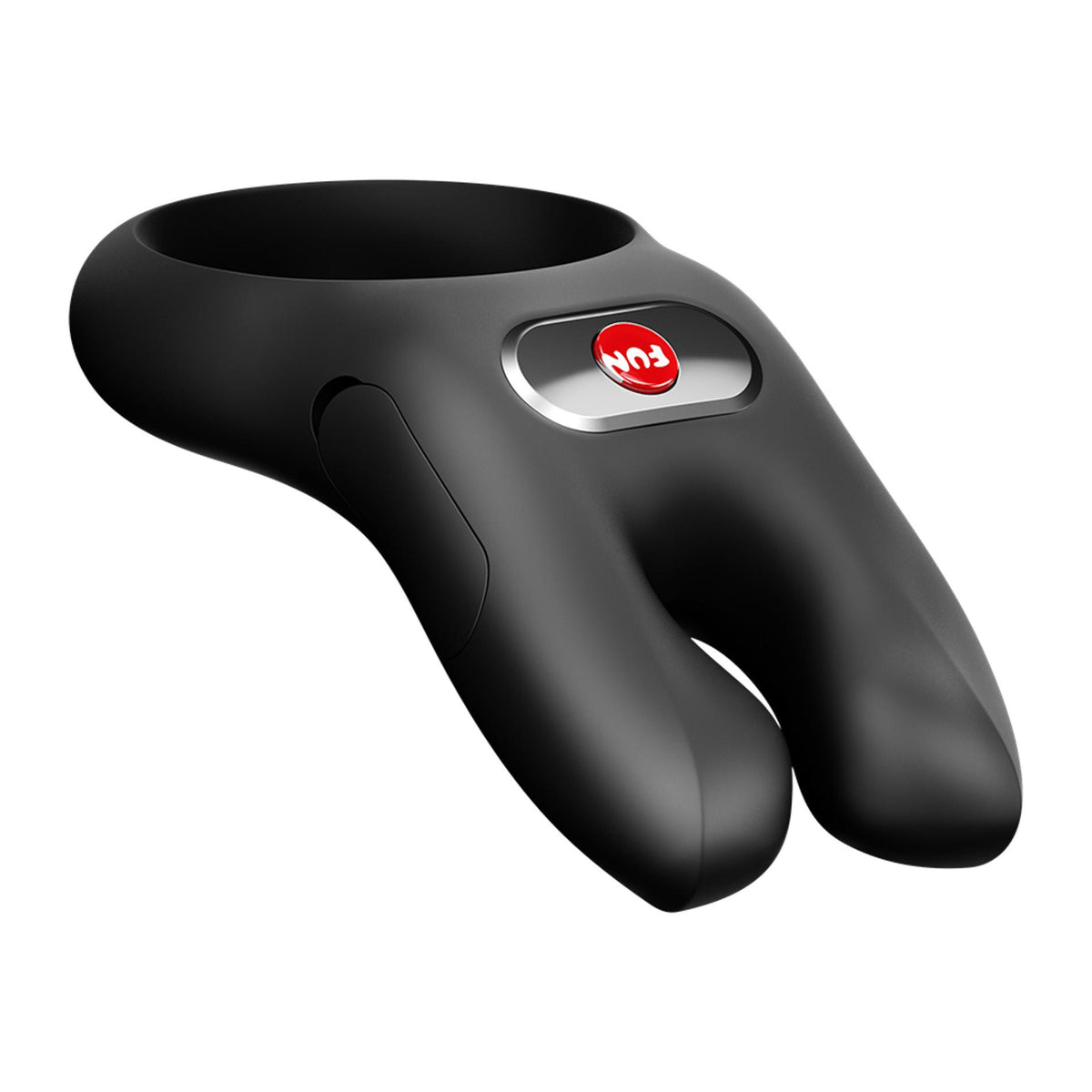 5-Pierścień erekcyjny wibrujący Fun Factory Nos czarny USB 8 cm-5