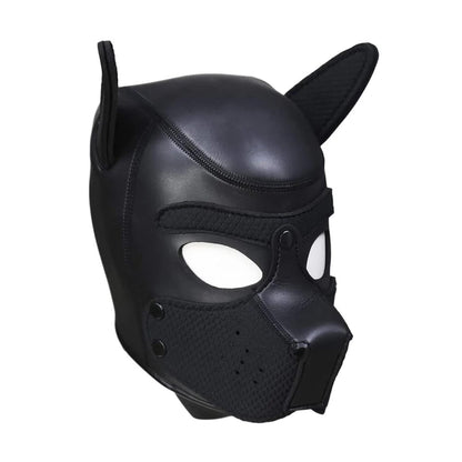 2-Maska puppy neoprenowa Ouch! czarna 31 cm-2