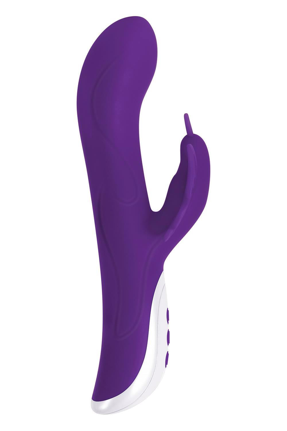 4-Wibrator punktu G Evolved Twirly Butterfly silikonowy USB 23 cm-4