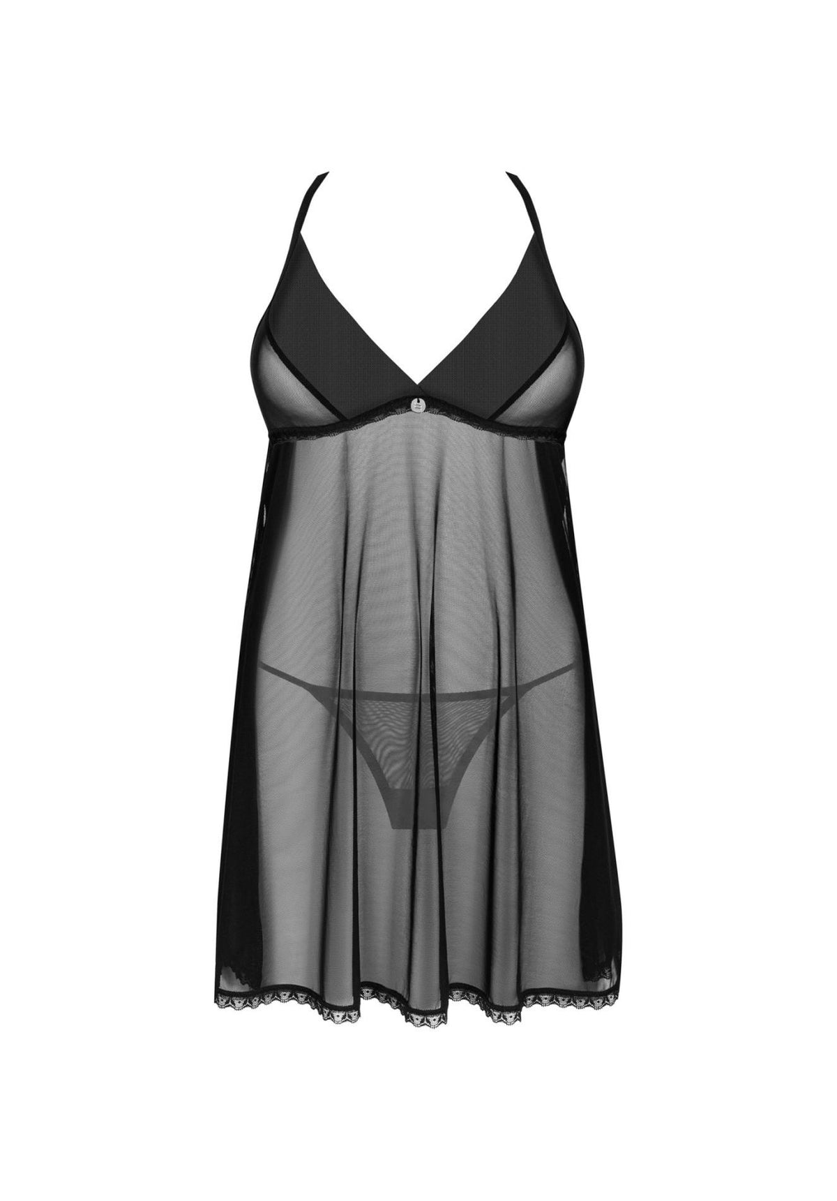 1-Babydoll i stringi Latinesa Obsessive czarne XS/S-1