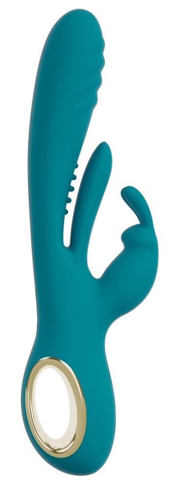 3-Wibrator króliczek Sweet Smile z ruchem posuwistym USB 25 cm-3