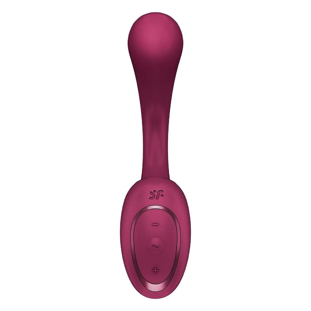 5-Wibrator punktu G i łechtaczki Satisfyer G For Goddess 2 bordowy-5