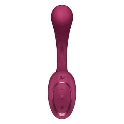 5-Wibrator punktu G i łechtaczki Satisfyer G For Goddess 2 bordowy-5