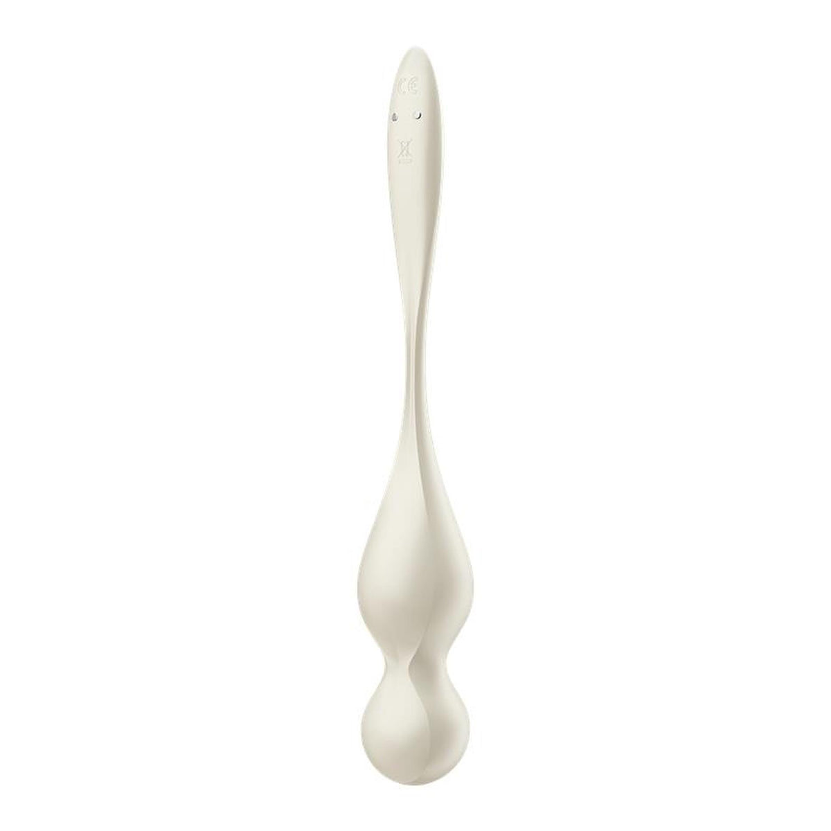 2-Kulki wibrujące silikonowe Satisfyer Love Birds 1 białe-2