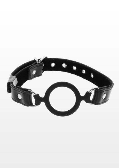 3-Knebel pierścieniowy Taboom Open Ring Gag czarny 58 cm-3