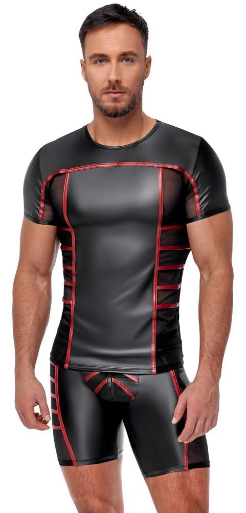 3-Men's Short black/red M-3