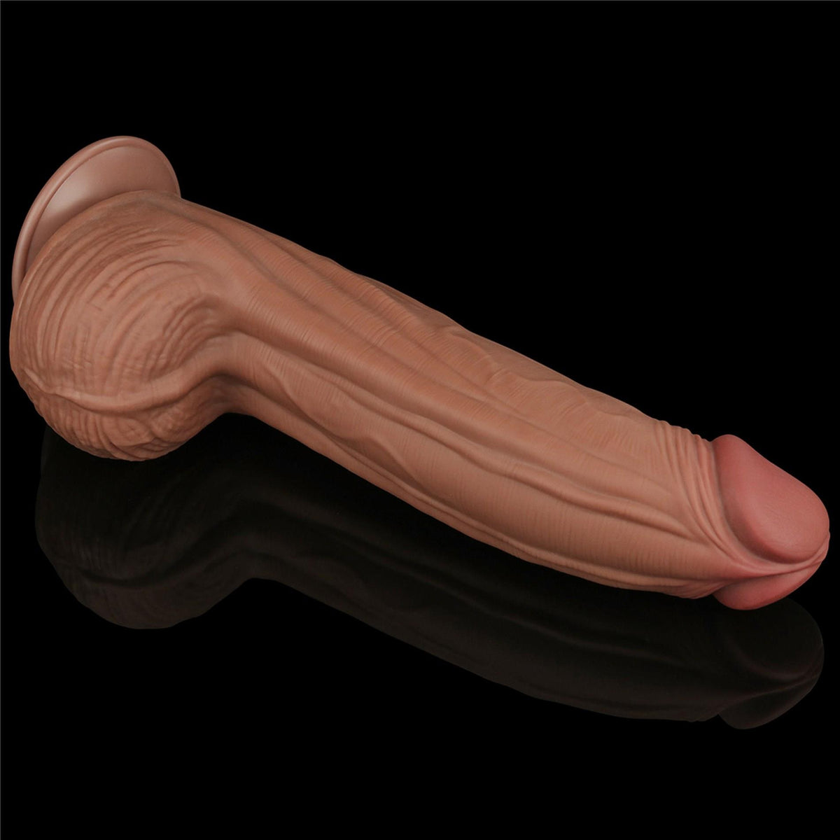 4-12'' King Sized Sliding Skin Dual Layer Dong Brown-4
