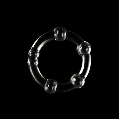 5-Power Plus Triple Beaded Ring Set-5