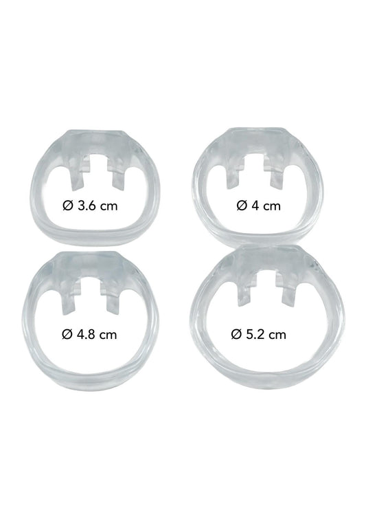 1-Pas cnoty Clear Control przezroczysty Hidden Desire 10 cm-1