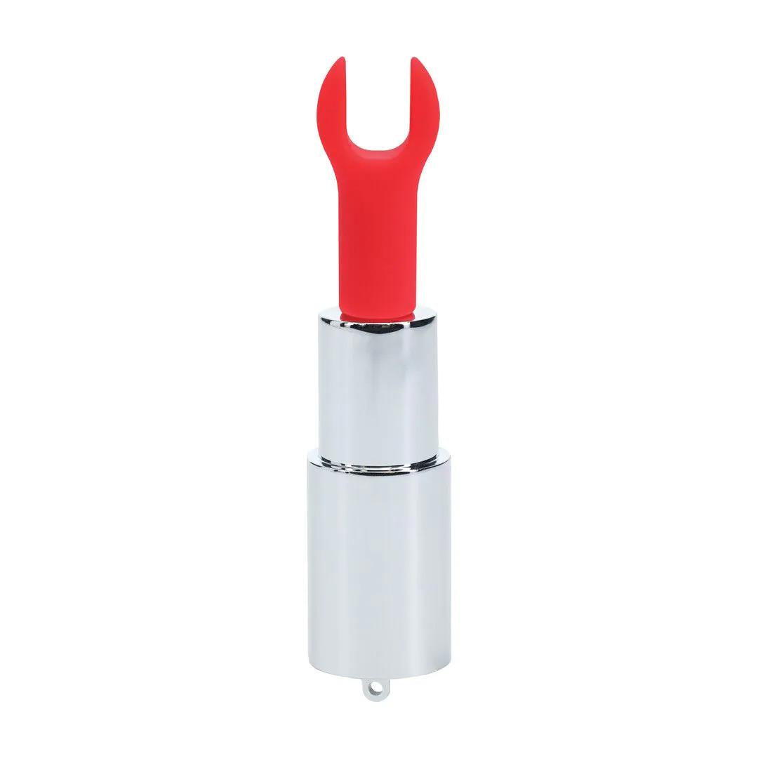 4-Mini wibrator szminkowy Angel Loveline transparentny USB-4