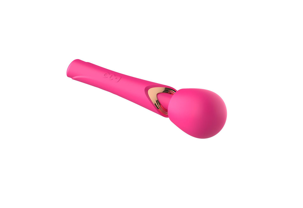 3-Masażer wibracyjny Perfect Wand różowy silikonowy USB-3