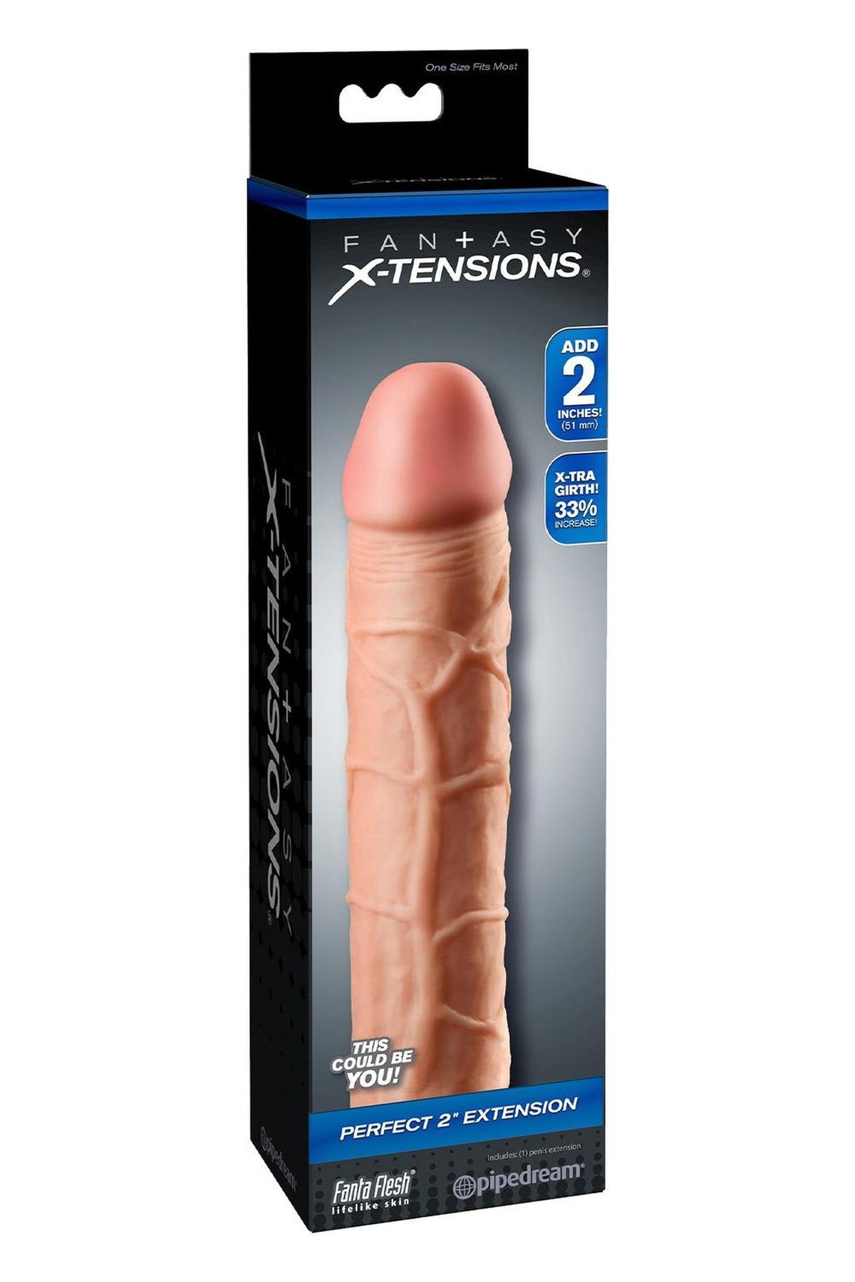 3-Przedłużka na penisa Fantasy Xtensions Perfect 5 cm-3