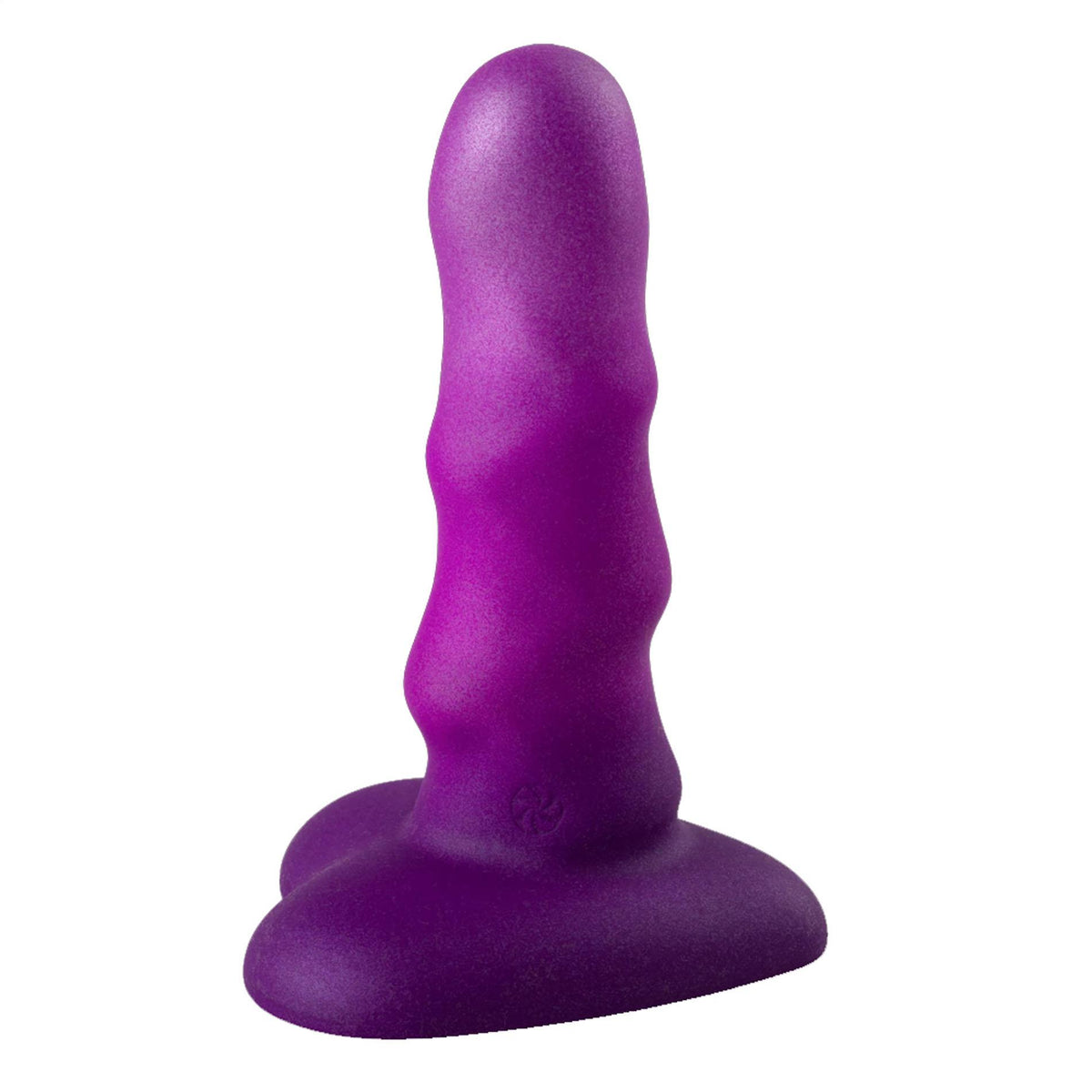 4-Dildo silikonowe Flow Unicorn Mini fioletowe-4