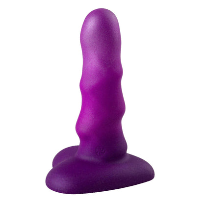 4-Dildo silikonowe Flow Unicorn Mini fioletowe-4