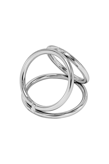 2-Pierścień erekcyjny potrójny Locked ze stali 45 32 37 mm-2