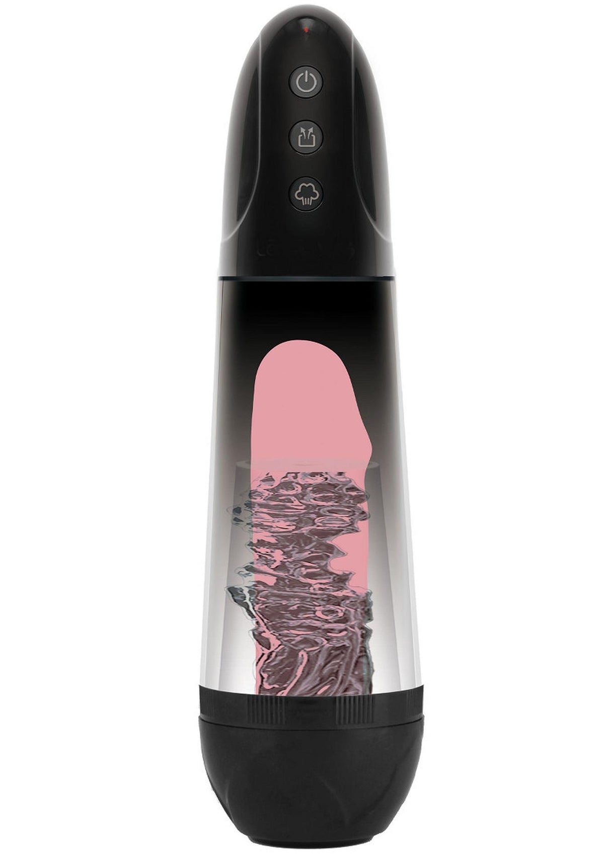 14-Automatyczna pompa powiększająca Fusion X Hidden Desire czarna-14