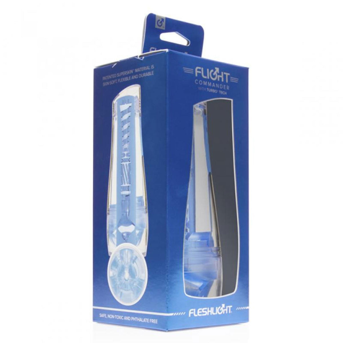 5-Masturbator Fleshlight Flight Commander transparentny 20 cm-5