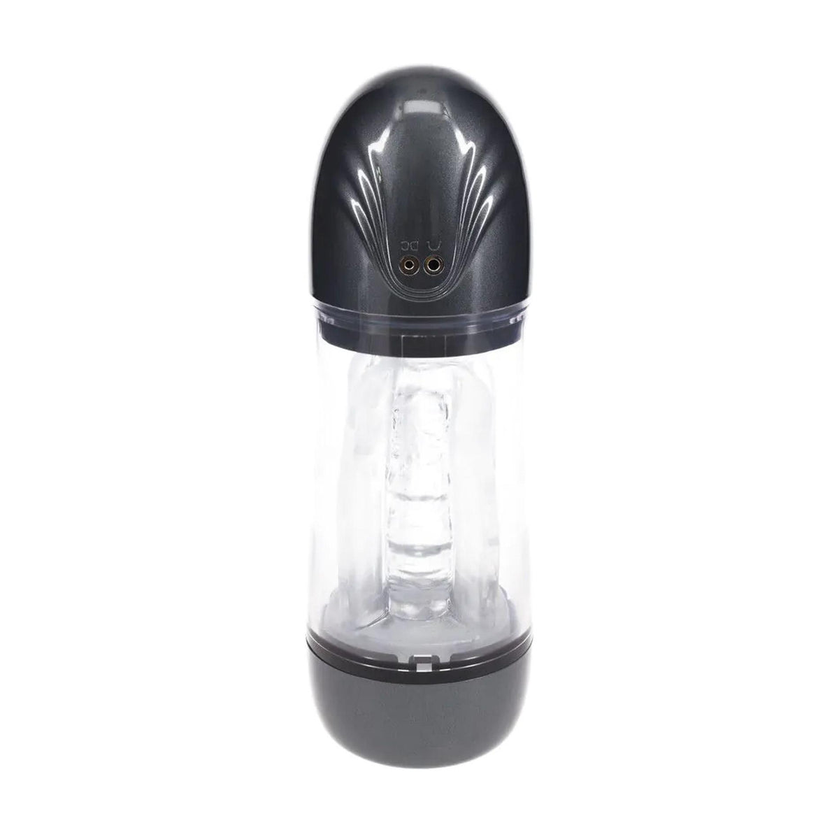 5-Masturbator ssąco wibracyjny Pumped SonicPull grafitowy 25 cm-5