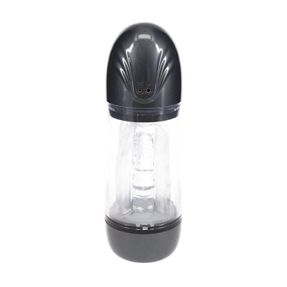 5-Masturbator ssąco wibracyjny Pumped SonicPull grafitowy 25 cm-5