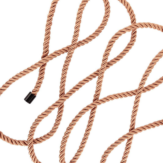2-Luksusowy zestaw lin bondage Rosy Gold-2
