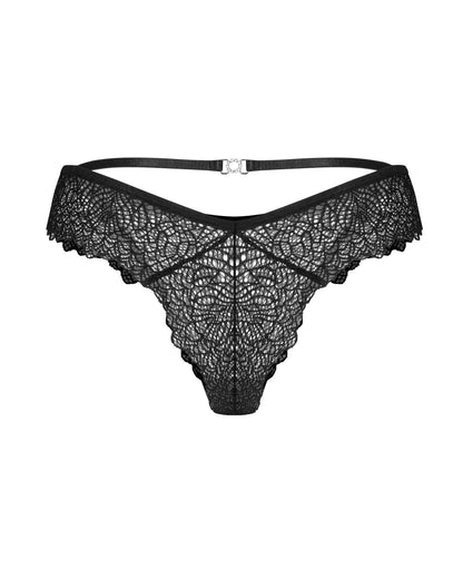 4-Figi koronkowe otwarte Iliosa Obsessive czarne S/M-4