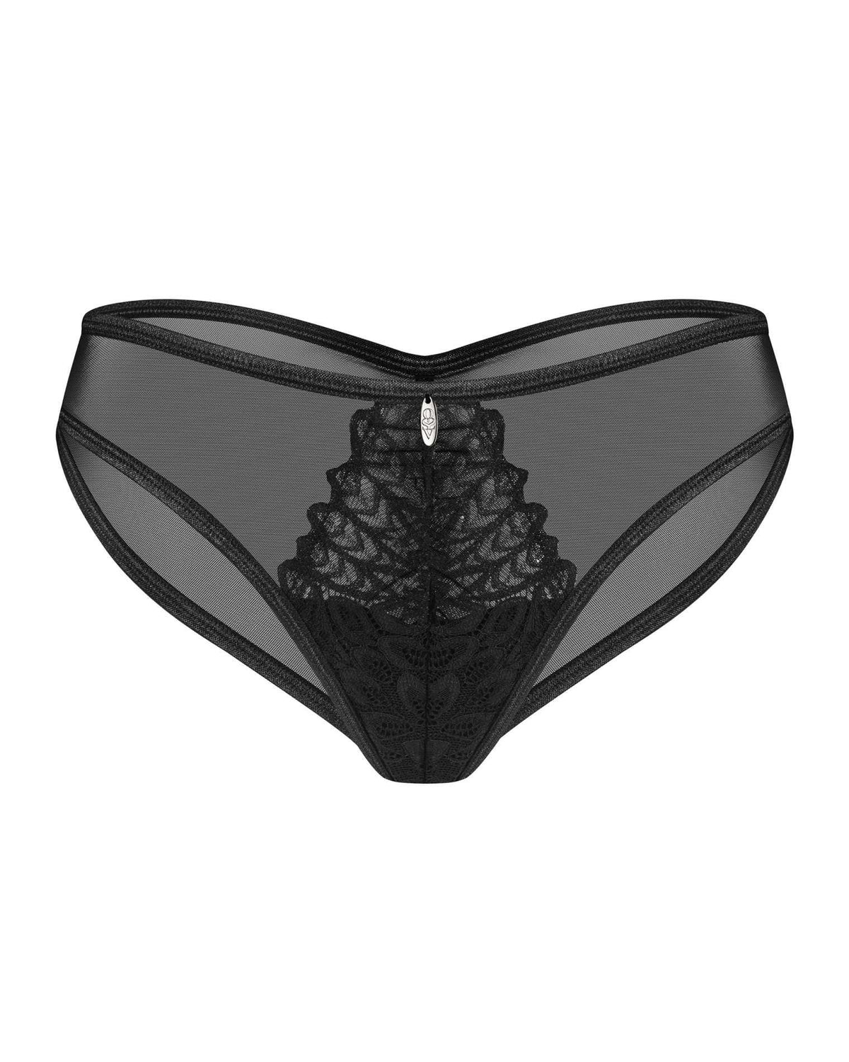 1-Figi otwarte koronkowe Donarella Obsessive czarne XL/2XL-1