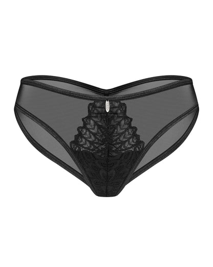 1-Figi otwarte koronkowe Donarella Obsessive czarne XL/2XL-1