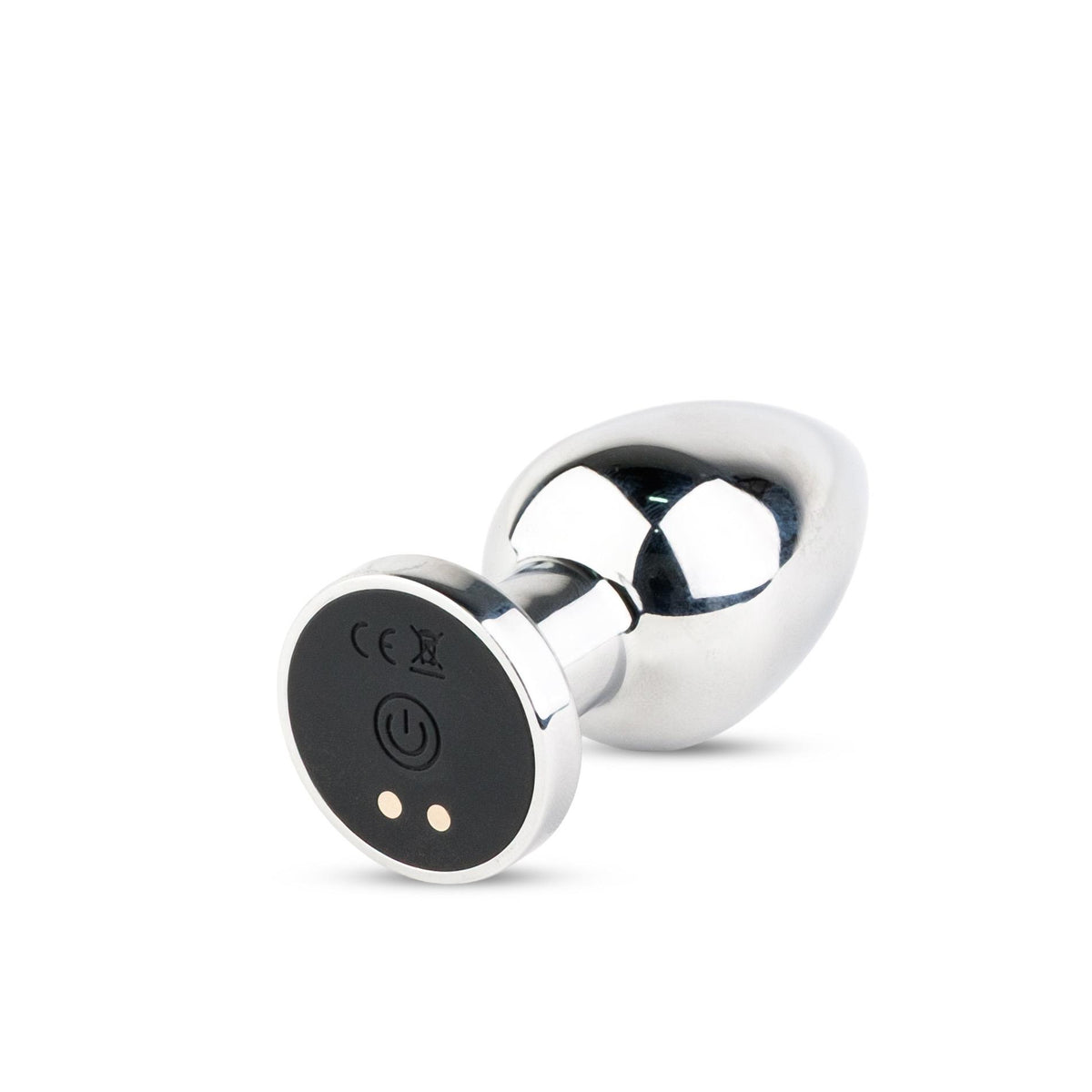 6-Wibrujący metalowy korek analny z pilotem USB M B Series HeavyFun-6