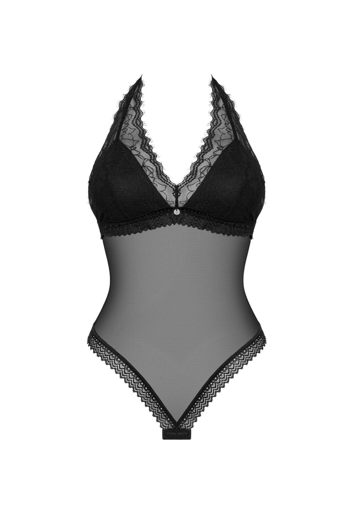 1-Koronkowe czarne body Medilla Obsessive XL/2XL-1